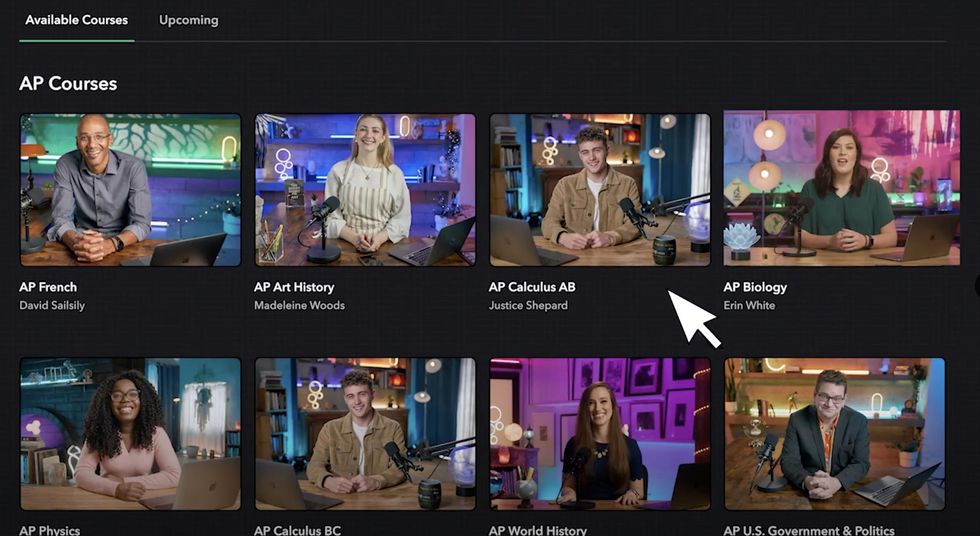 A wide array of AP video classes exist on the Subject platform.