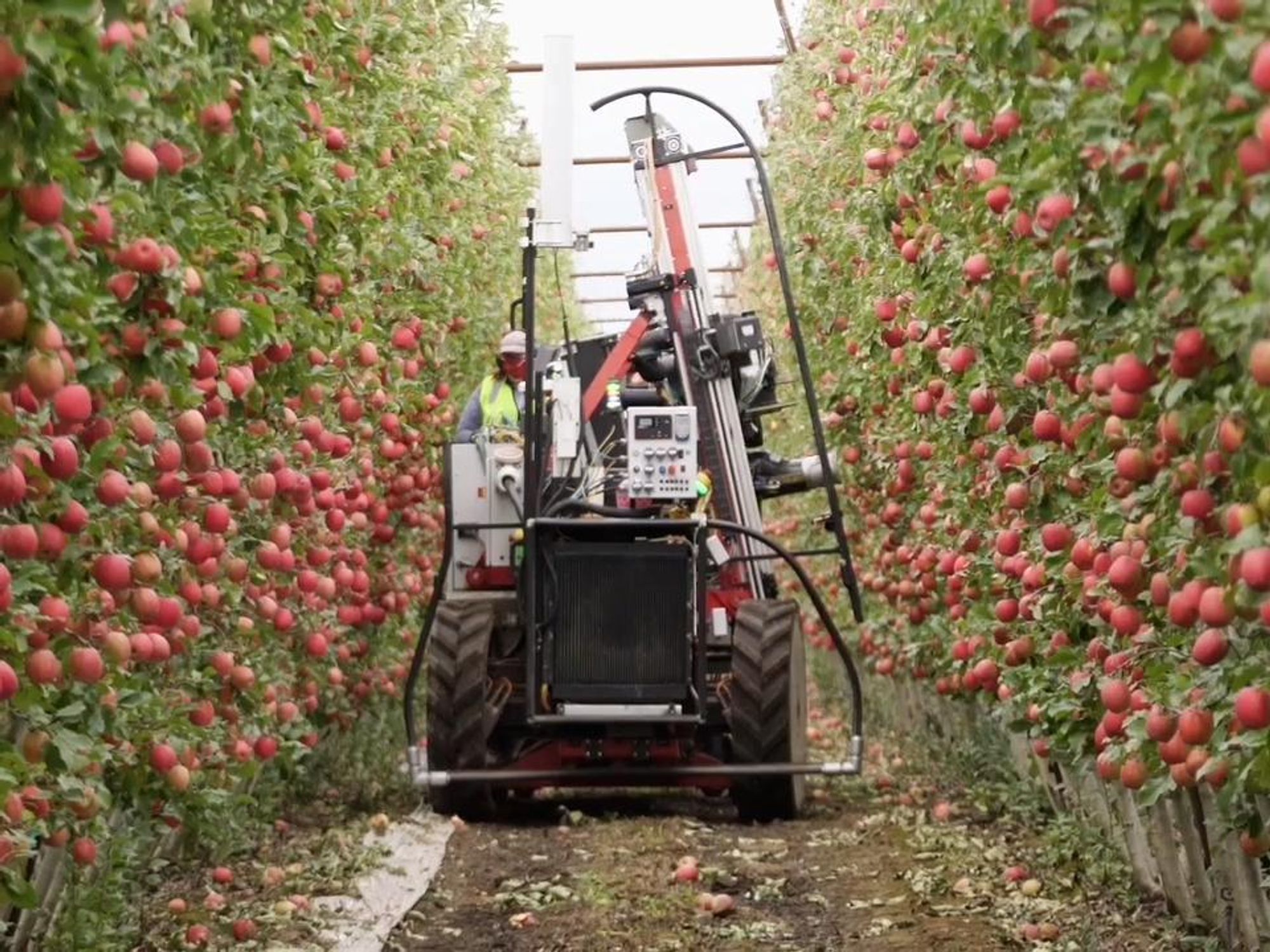 Abundant Robotics’ automated apple-picking technology.