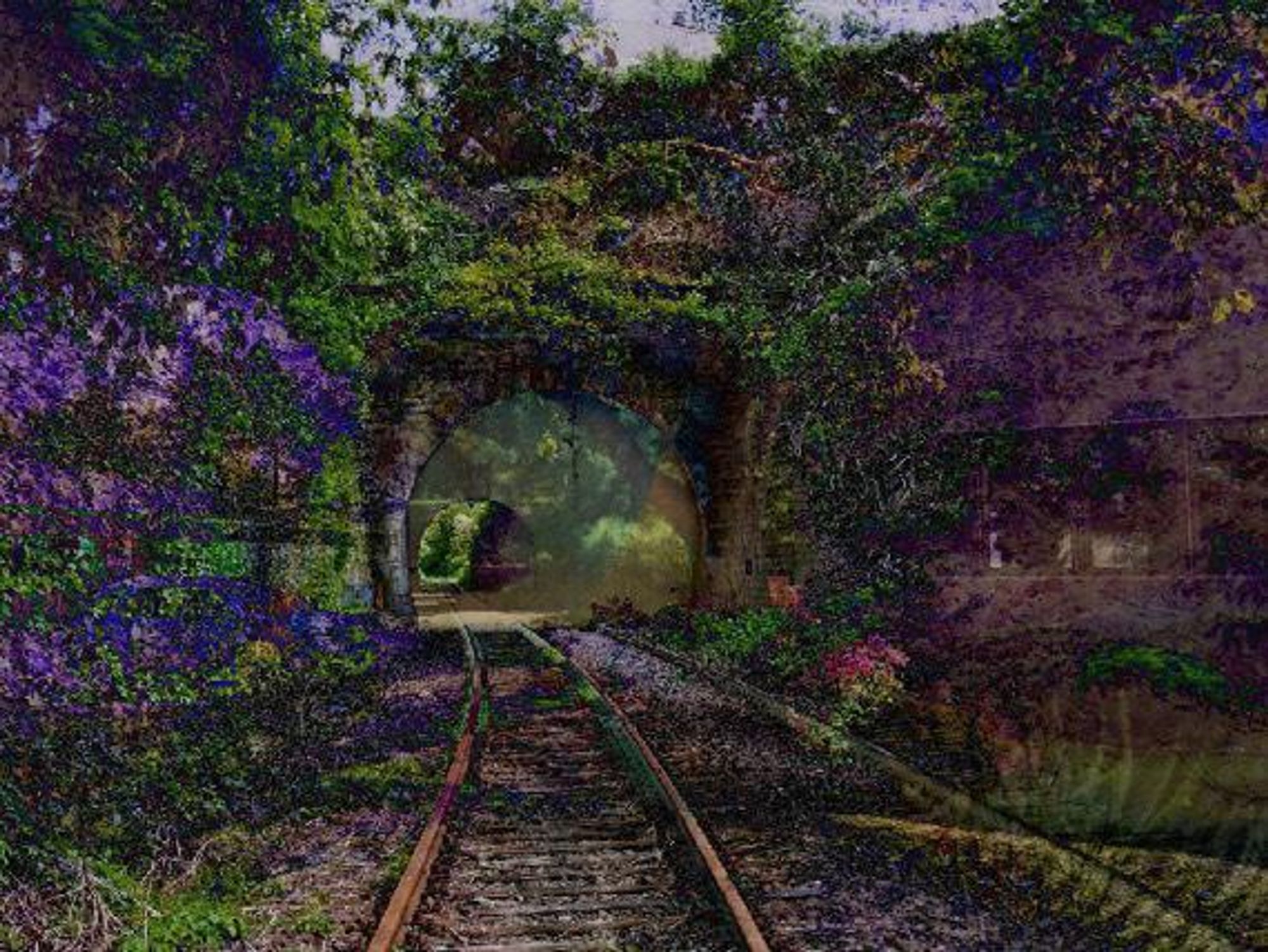 An artwork named “A Recent Entrance to Paradise” designed by an AI program.