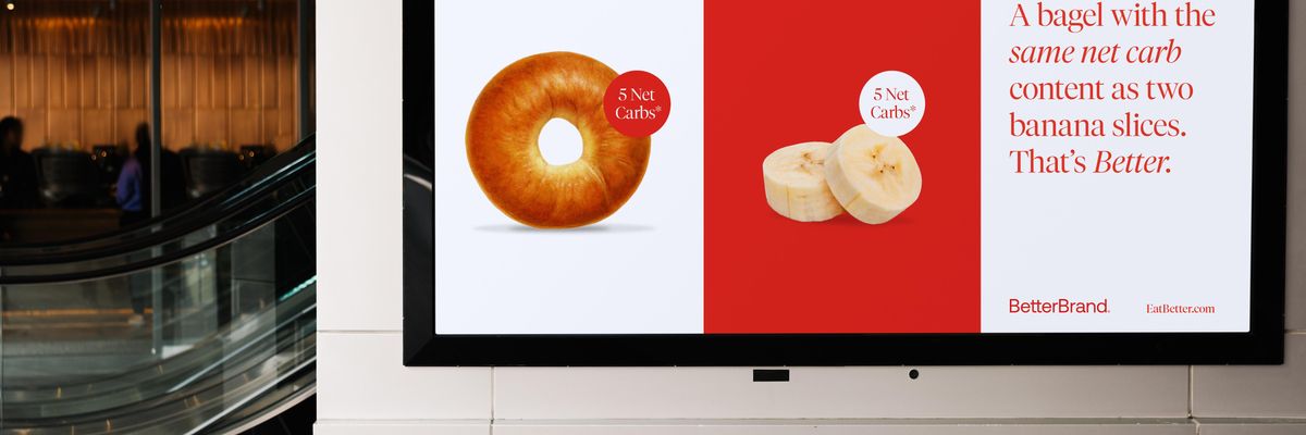 Better Brand Bagel ad