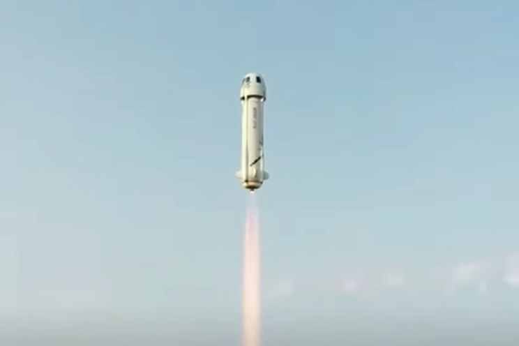 Why does Jeff Bezos's rocket look like that? An inquiry, Space