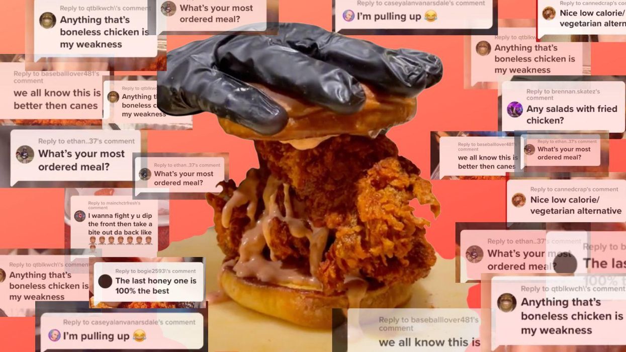chicken sandwiches and tiktok comments