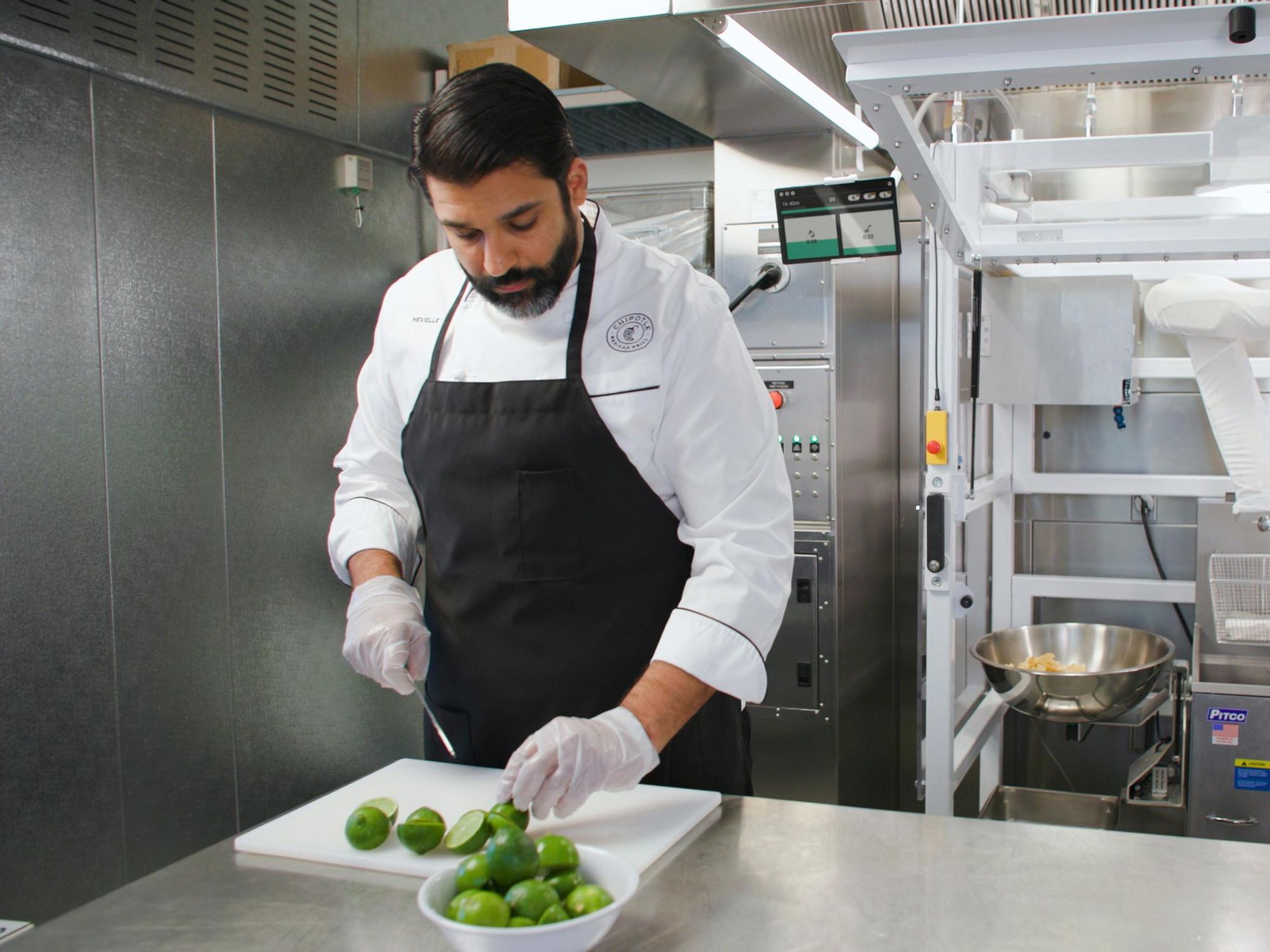 Chipotle's latest digital innovation, Chippy, is an autonomous kitchen assistant that makes tortilla chips.