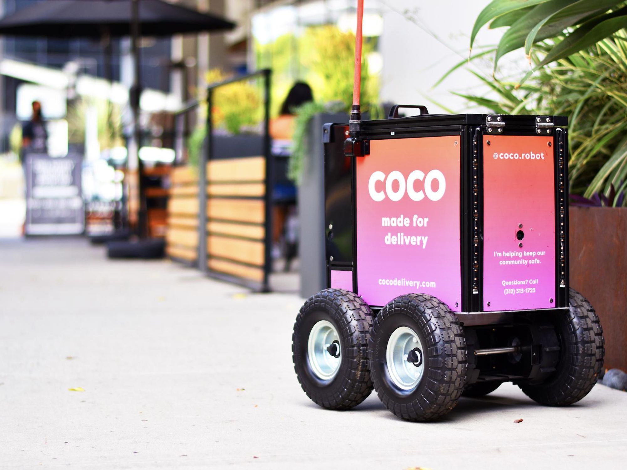 Coco Food Delivery Joins the Robot Race 