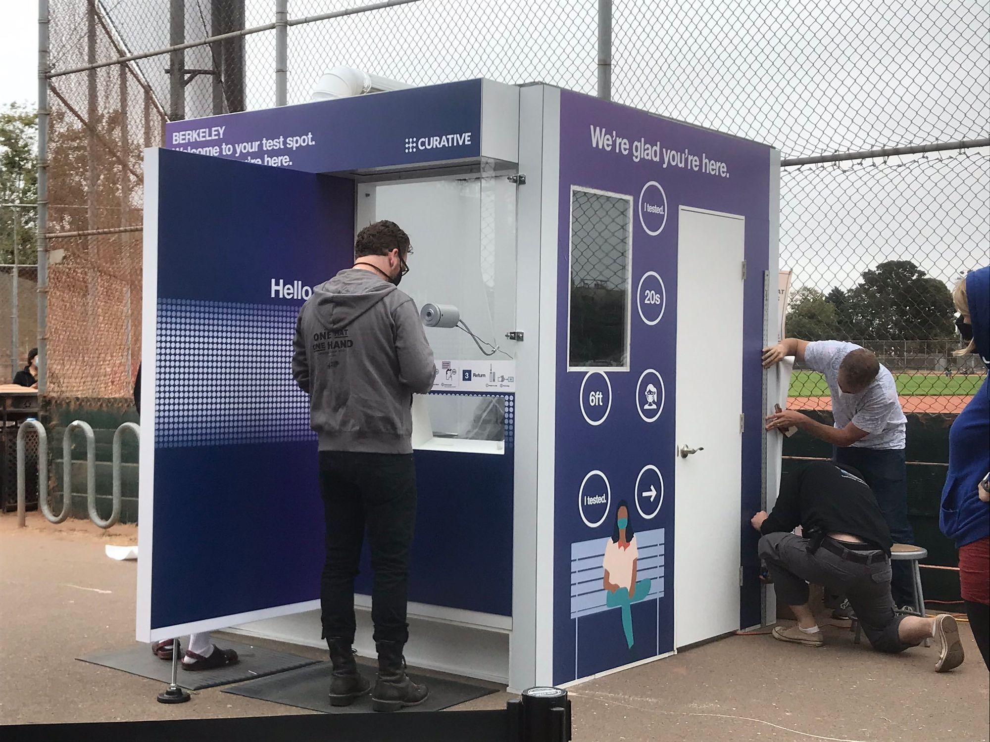 Los Angeles Opens COVID Testing Kiosk at Union Station
