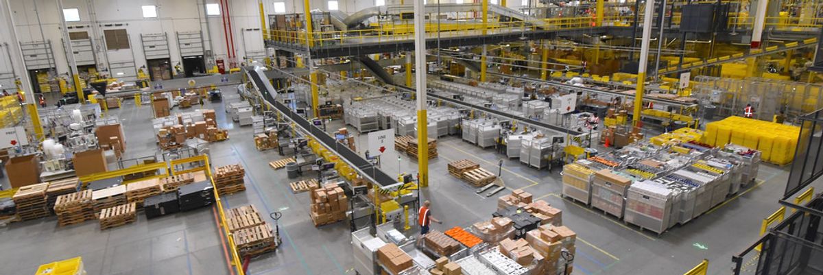 Amazon Warehouse Worker in L.A. Tests Positive, As Company Struggles with Covid-19