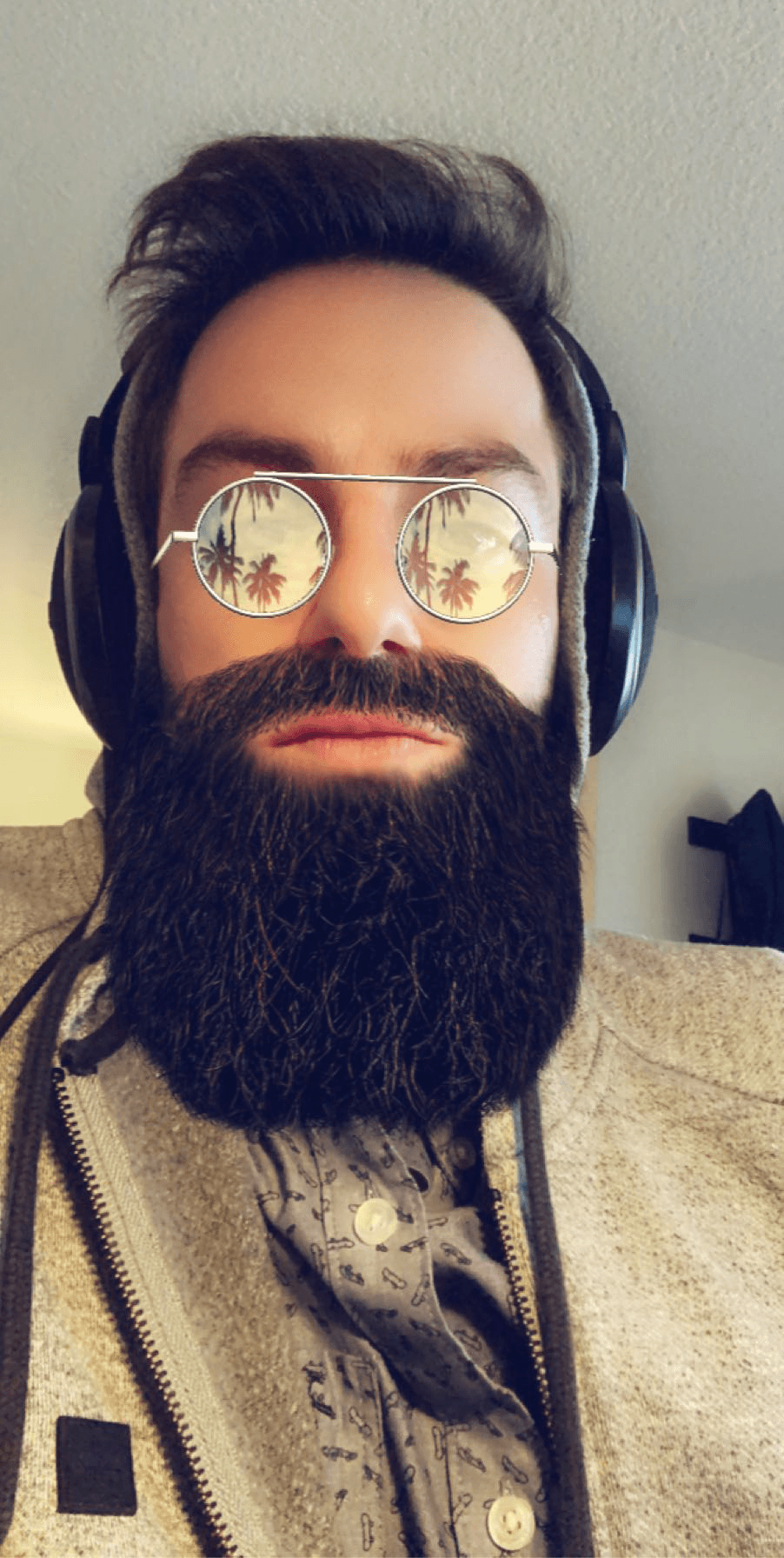 glasses filter snapchat