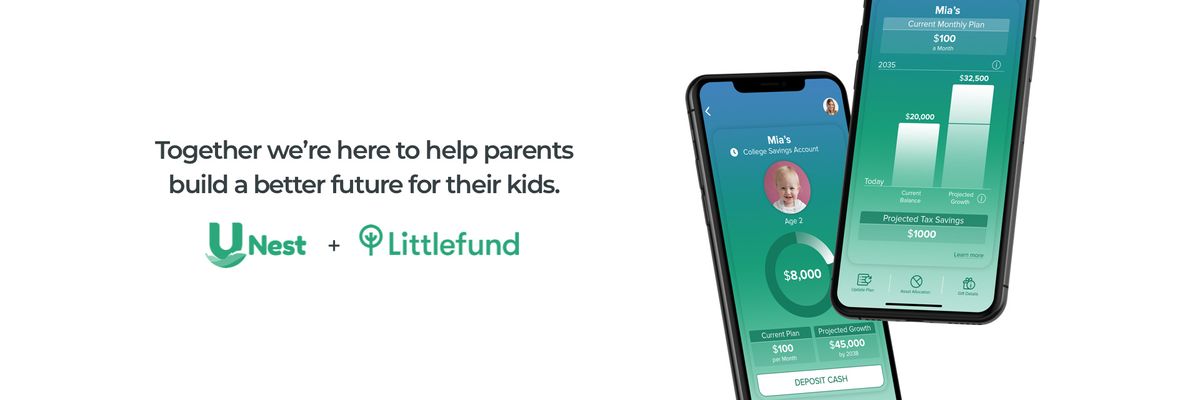 College Savings App UNest Buys Littlefund, Doubling Its User Base