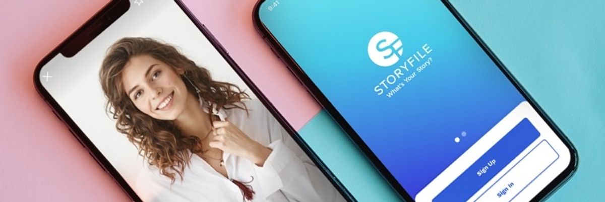 Storyfile Uses AI to Allow Users to Talk with History