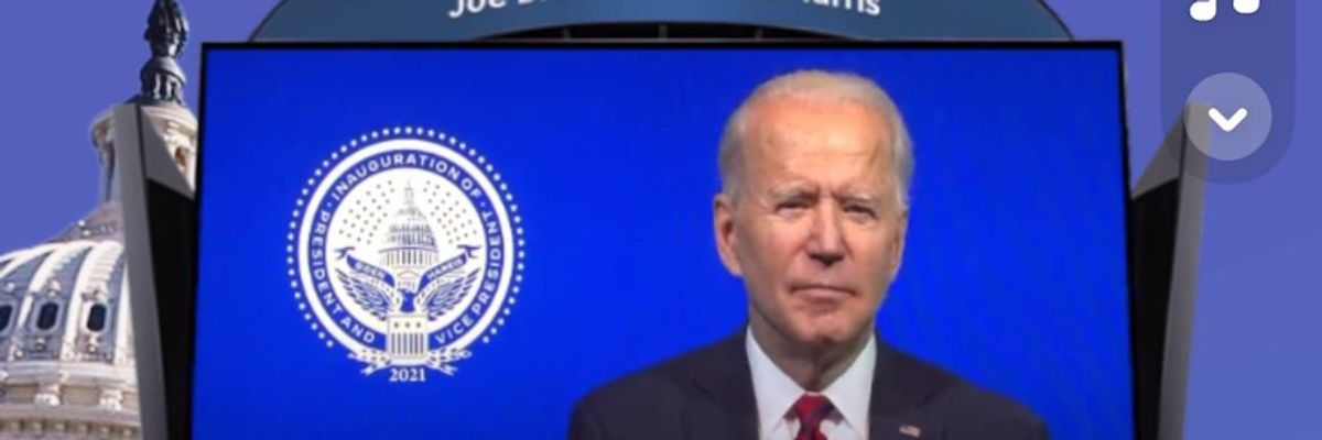 Snap Releases AR Lens for Biden's Inauguration