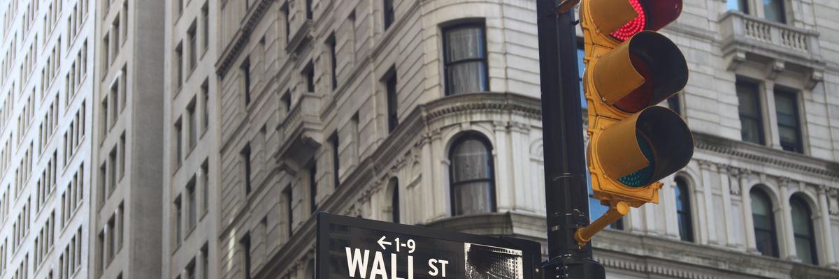 Wall Street Sign