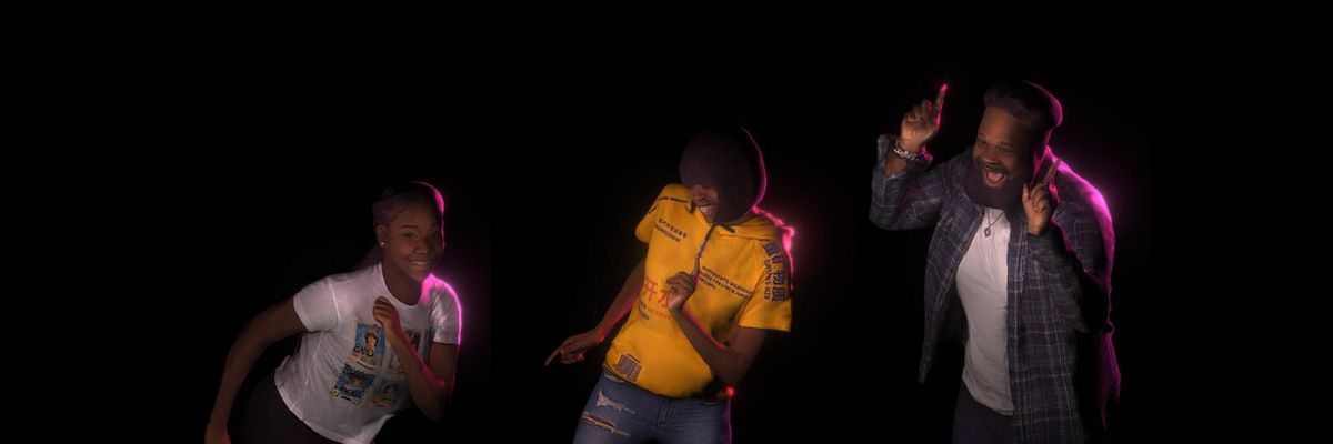 Jadu Juneteenth dance holograms