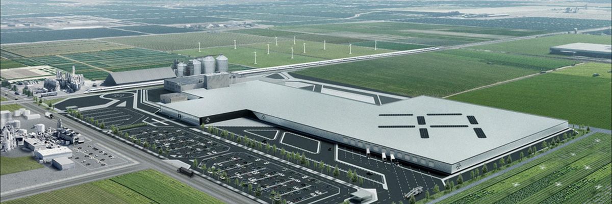 Faraday Future Says Its First Car Will Go Into Production Next Summer In the Central Valley
