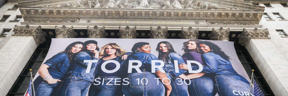 Plus-Size Retailer Torrid Rises In Wall Street Debut