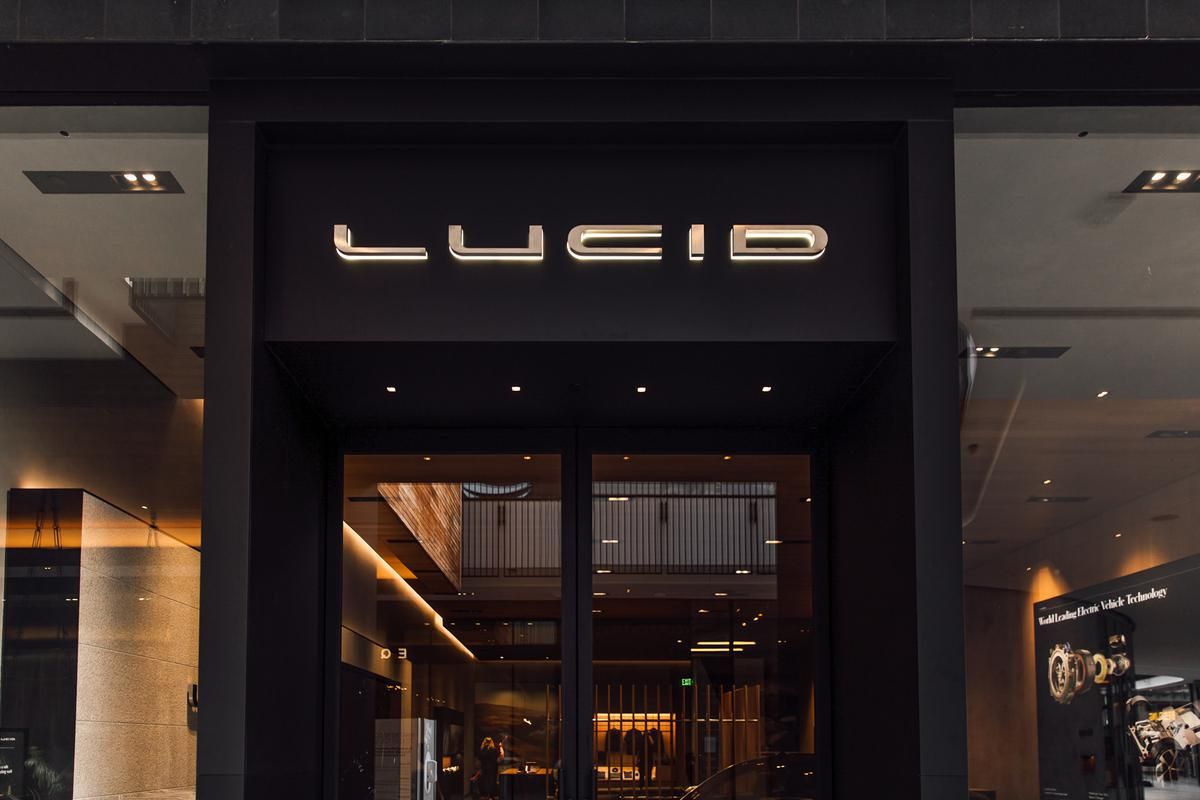 Lucid showroom