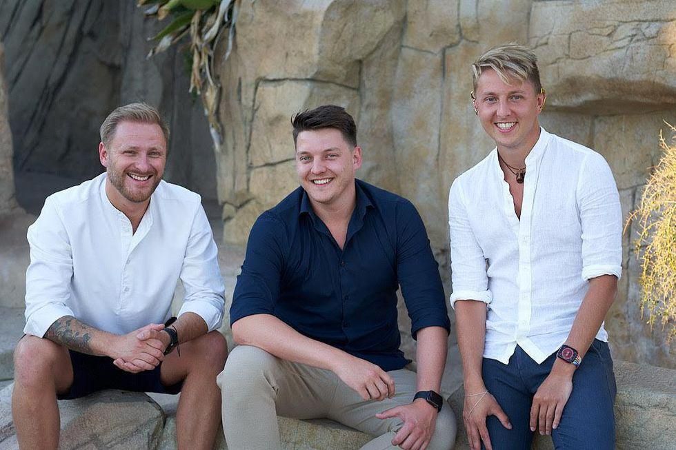 Superjoi co-founders Chris Knight, Piotr Wolanski and Soren Creutzburg