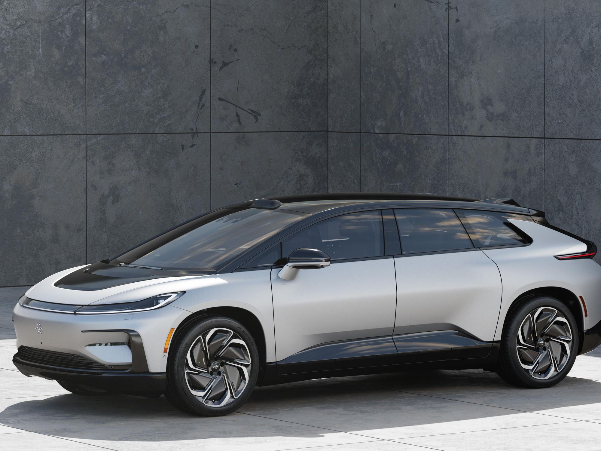 Faraday Future's FF 91 electric vehicle.