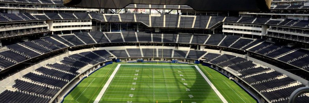 Finally SoFi Stadium is open to NFL Rams Fans…