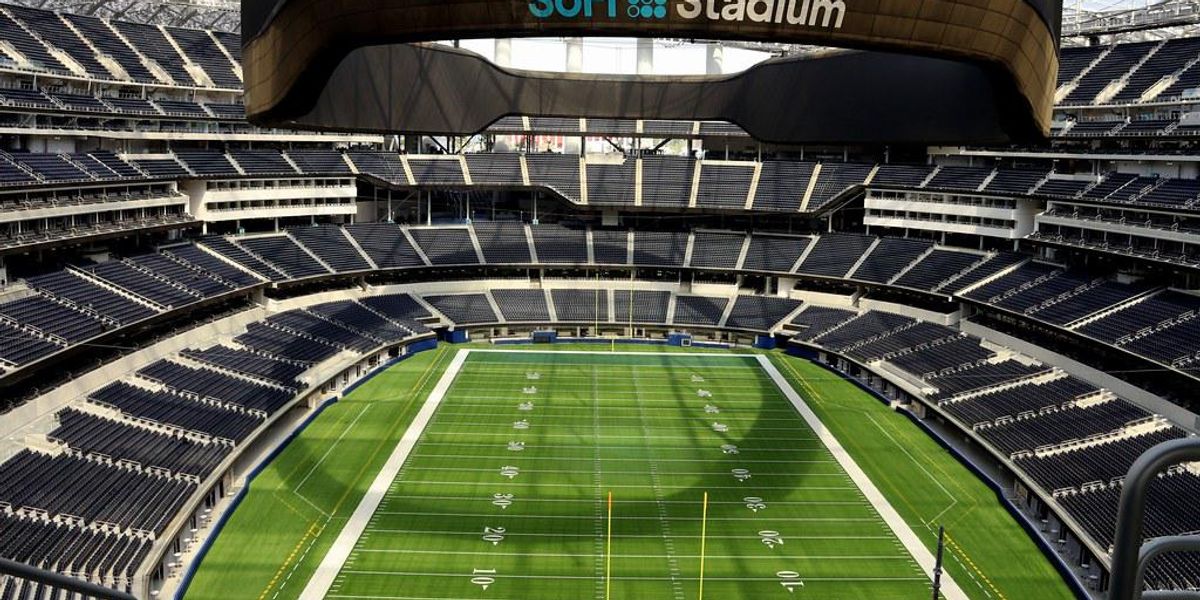 Finally SoFi Stadium is open to NFL Rams Fans…