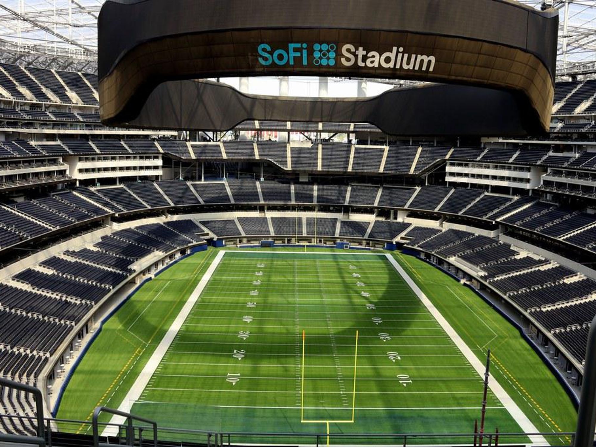 Finally SoFi Stadium is open to NFL Rams Fans…