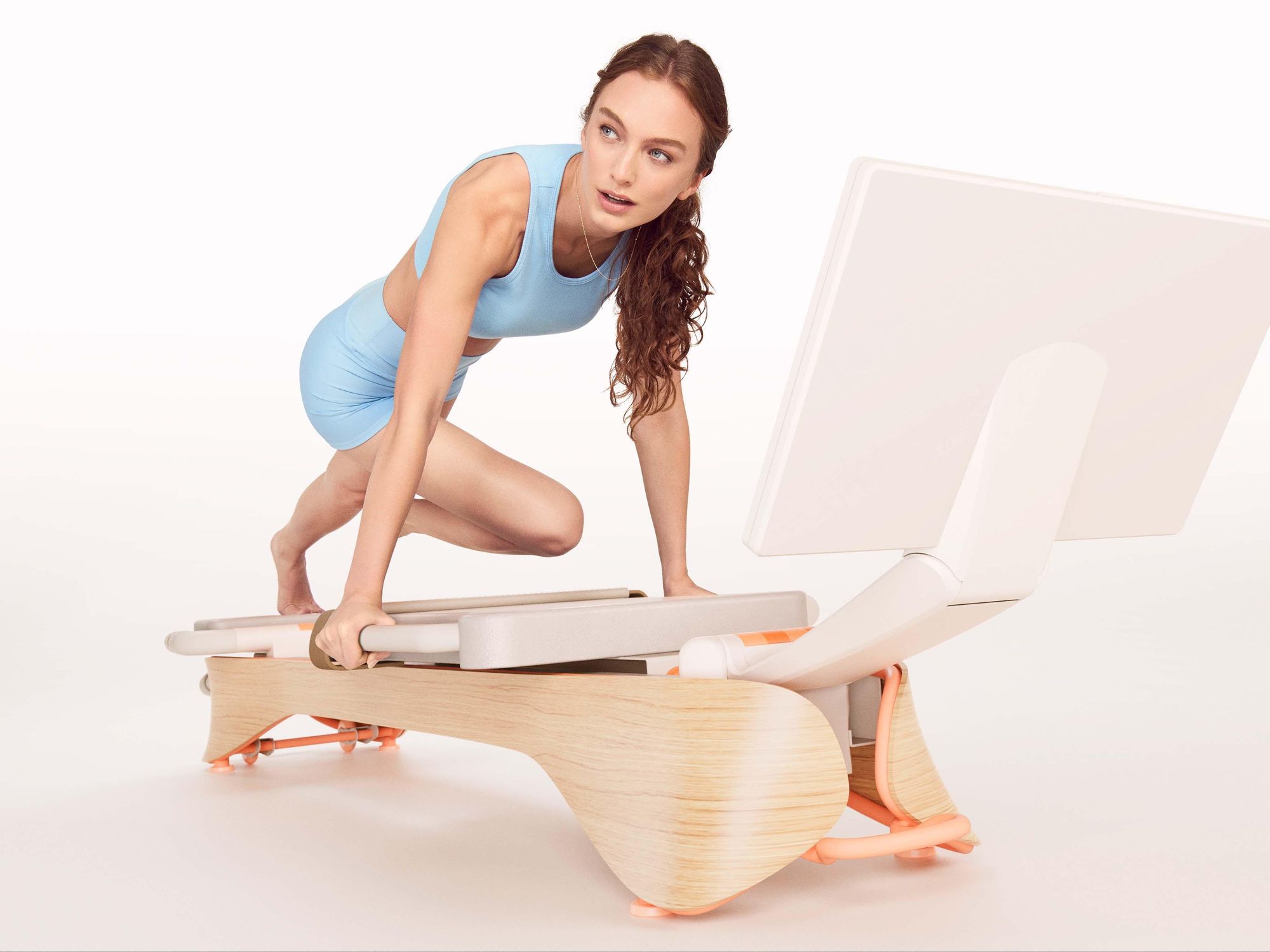 Frame Fitness reinvents the Pilates reformer for at-home fitness.