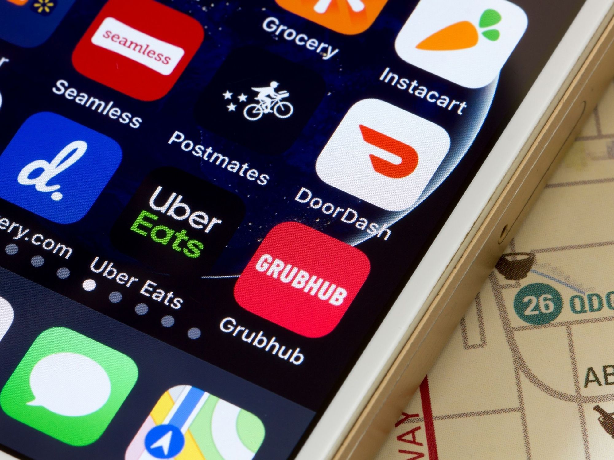 grubhub, uber eats, doordash, postmates