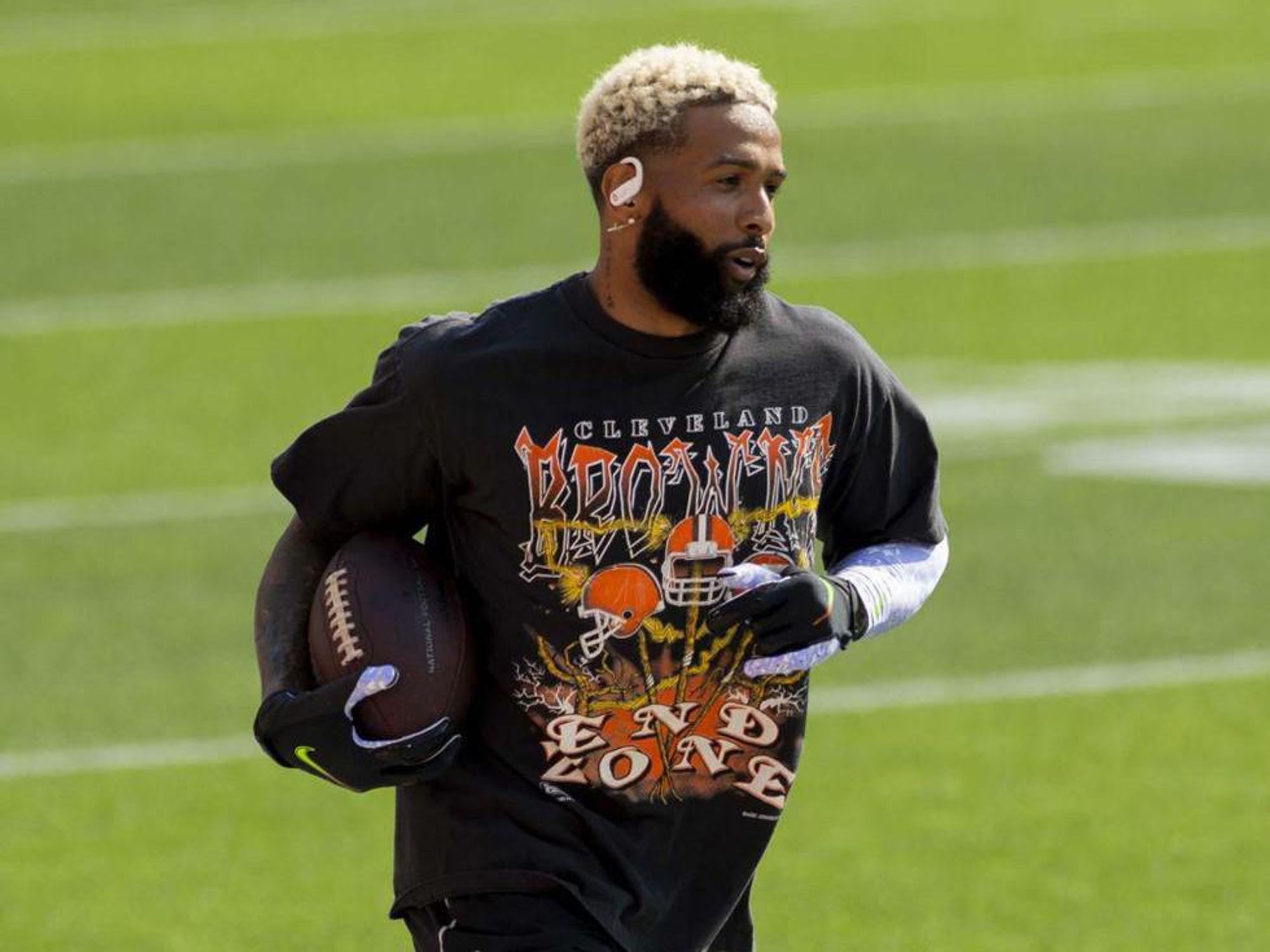 How many teams has Odell Beckham Jr. played for? Looking back at OBJ's  stops with Giants, Browns, Rams