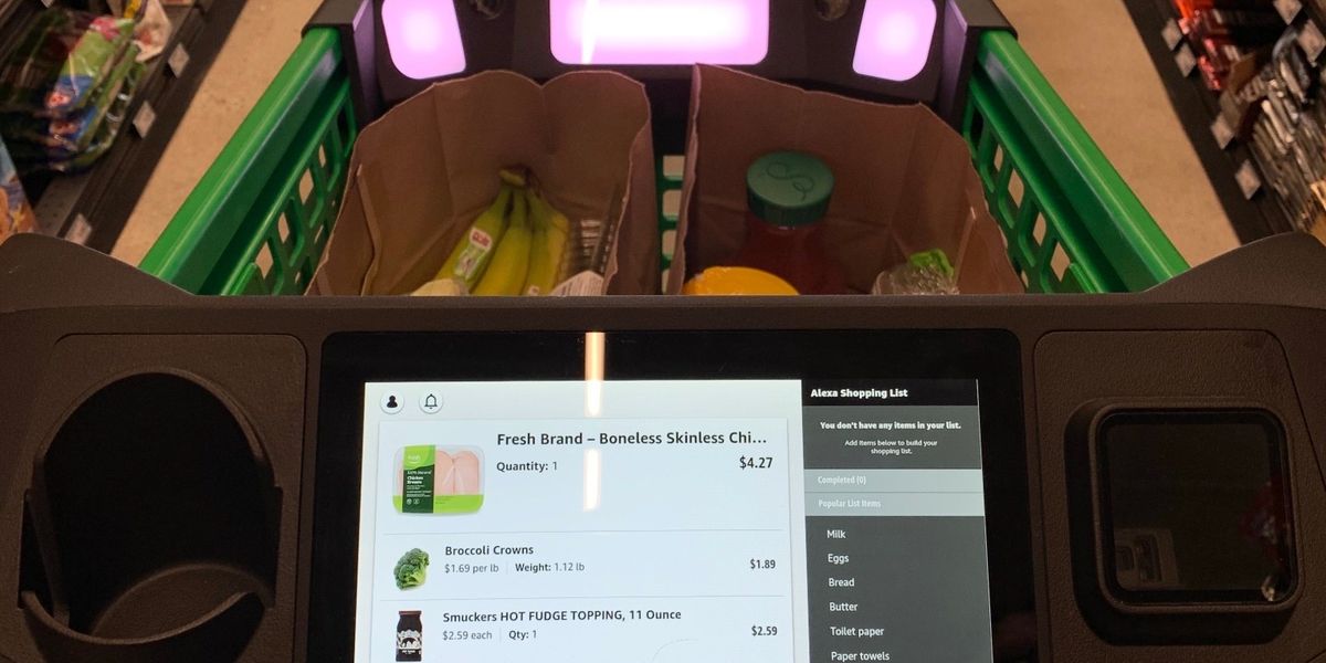 Inside Amazon's New Automated Supermarket in LA