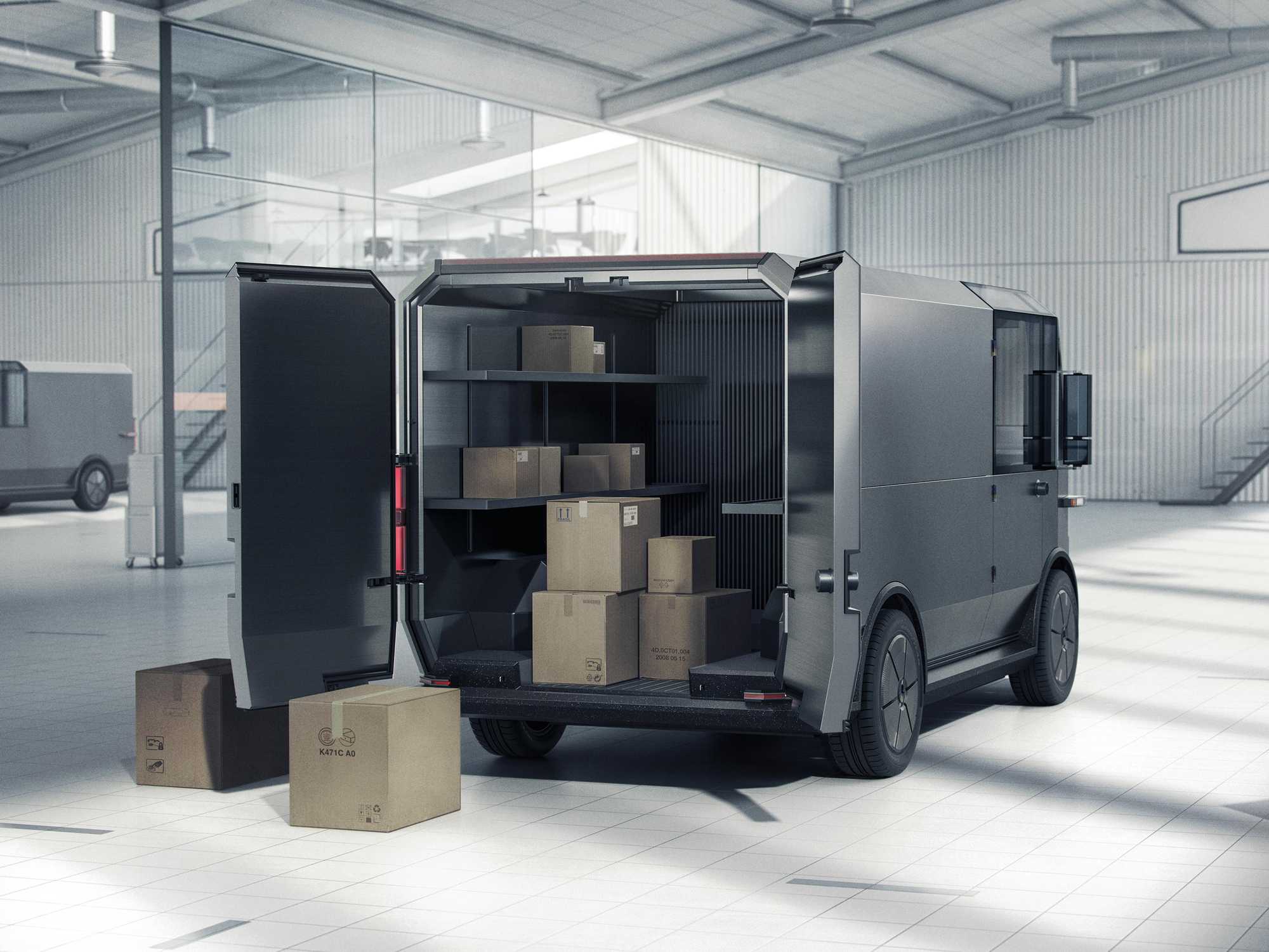 Canoo Unveils Electric Delivery Van a Week Before Going Public