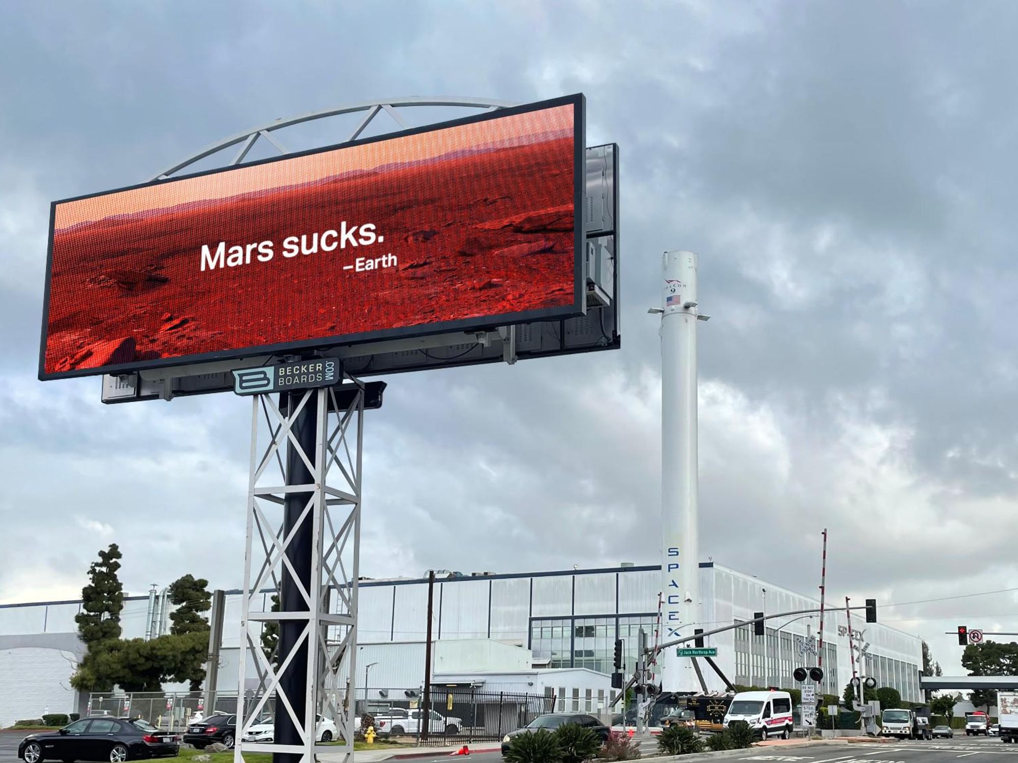 Mars Sucks: Why an LA Ad Agency Trolled Elon Musk on Earth Day