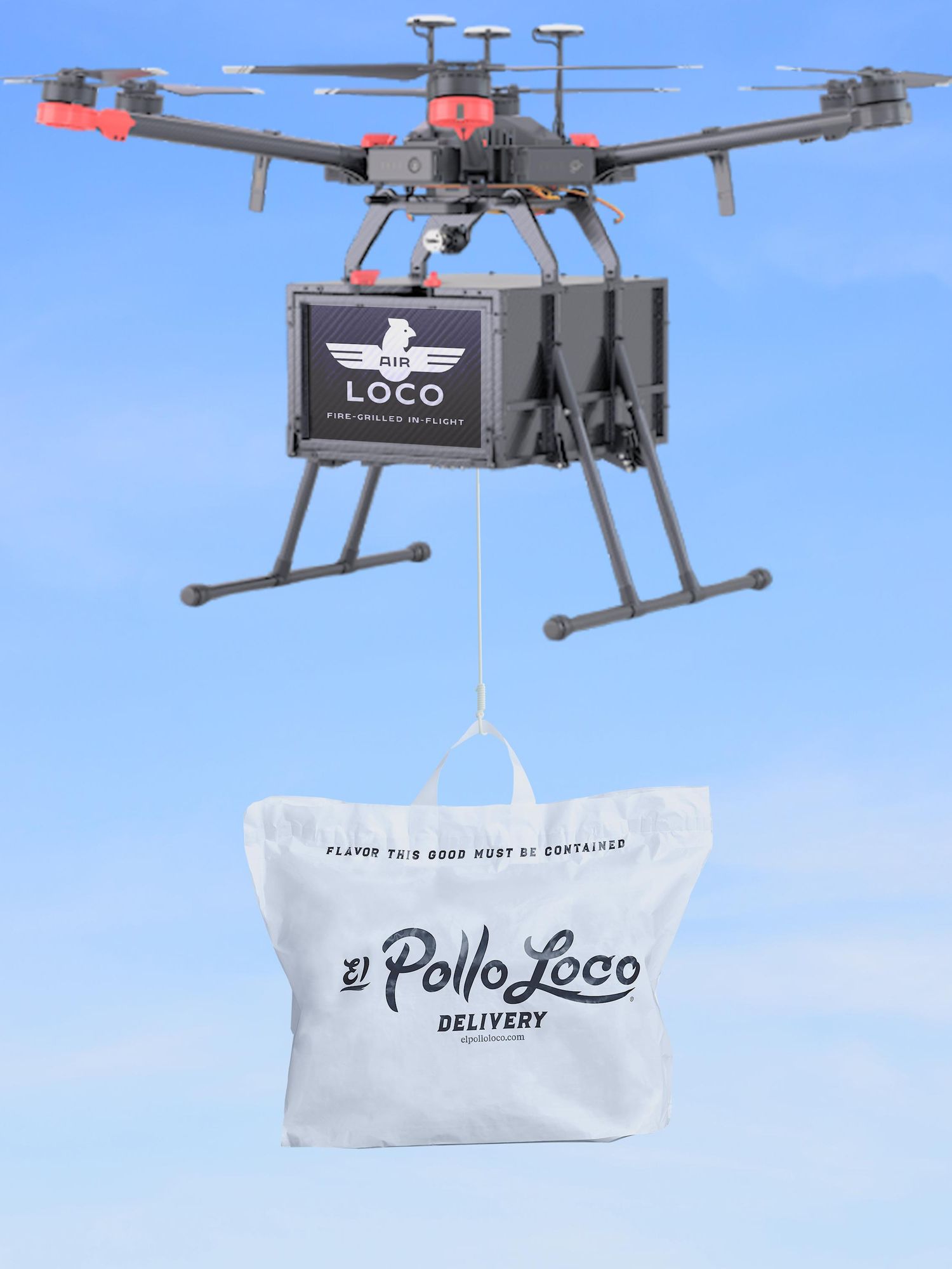 El Pollo Loco Will Airdrop Tacos With Its 'Air Loco' Drone Delivery Service