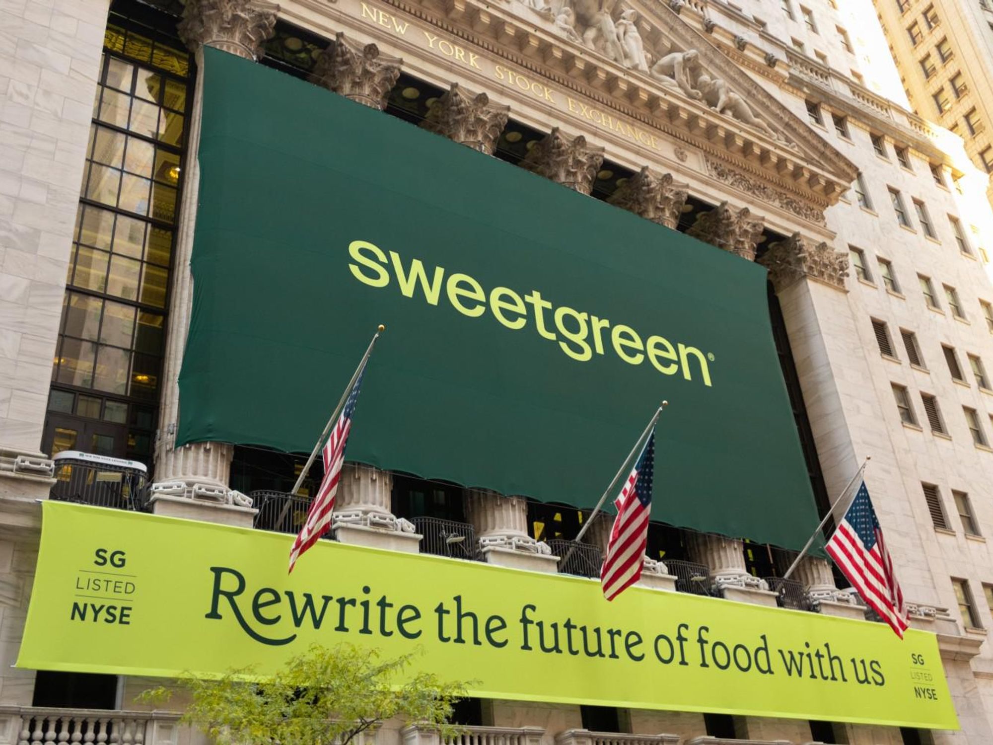 Sweetgreen's IPO Is Done: Salad Slinger's Shares Pop 76% in First Day on the NYSE