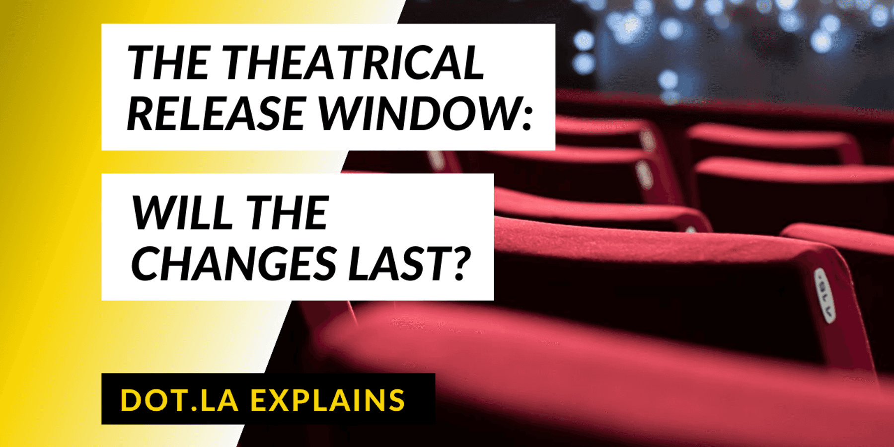 The Theatrical Release Window: Will the Changes Last?