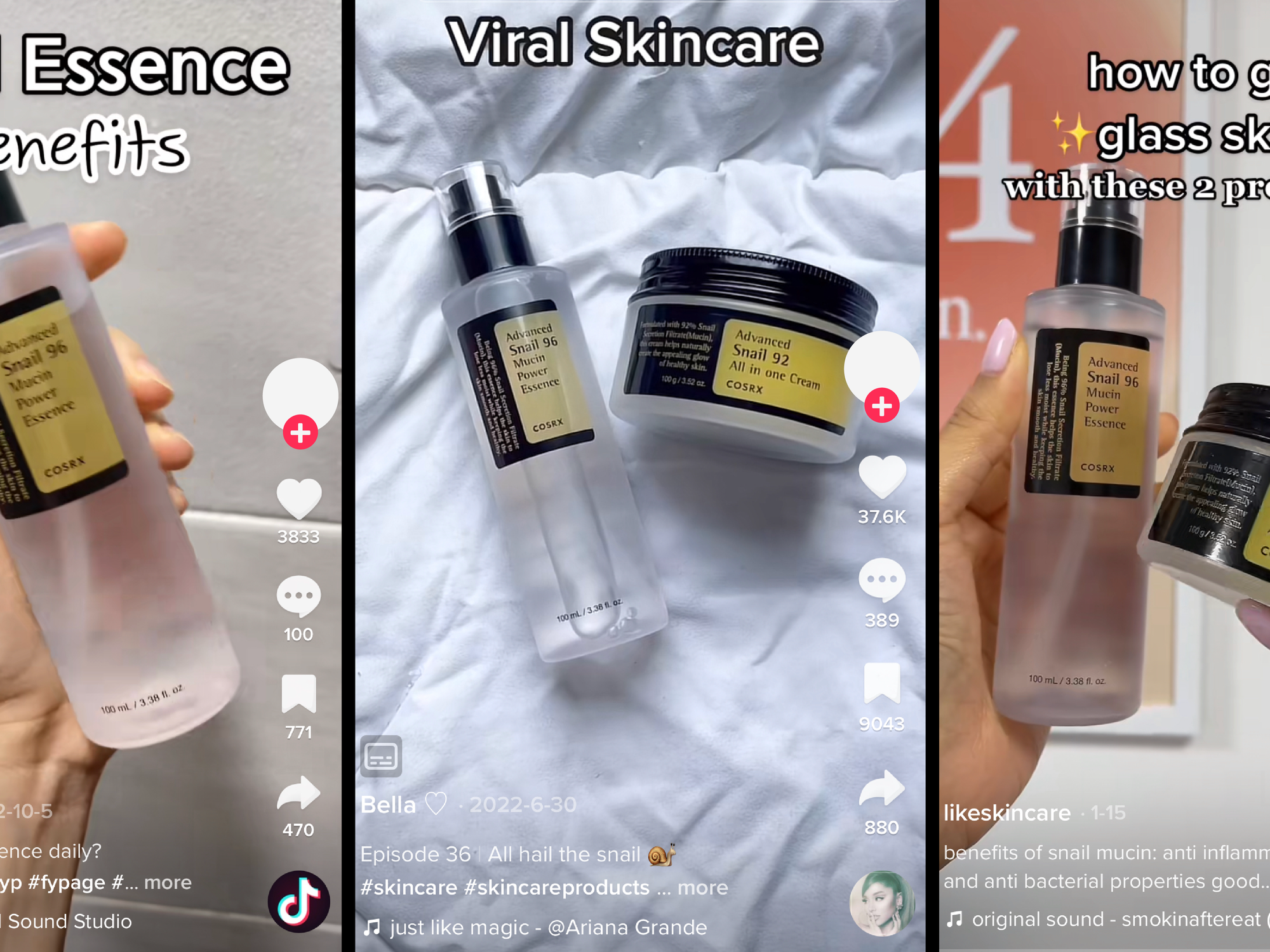 How TikTok Influencers Made COSRX Snail 96 Serum a Viral Hit