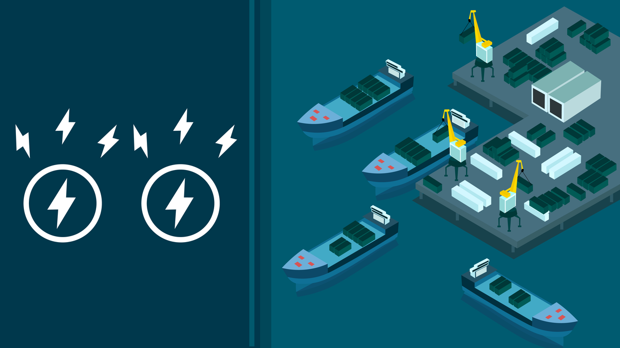 A Yard Tractor, a Crane, and a Top Handler: LA’s Mission to Decarbonize Ports