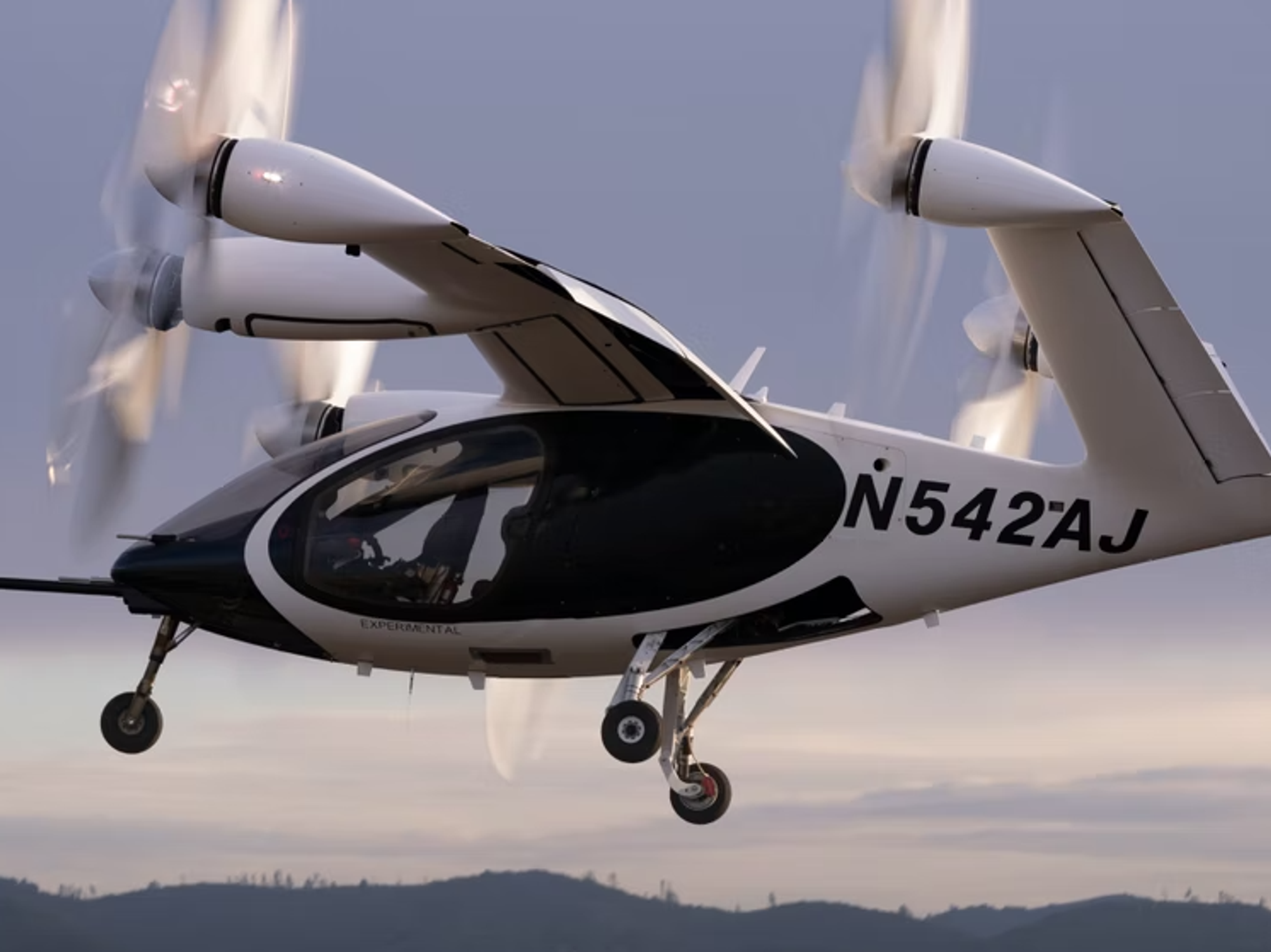 Joby Aviation plane in flight