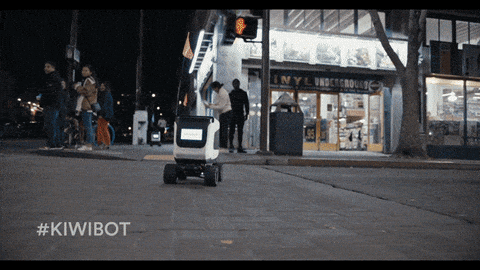 Kiwibot robot delivery