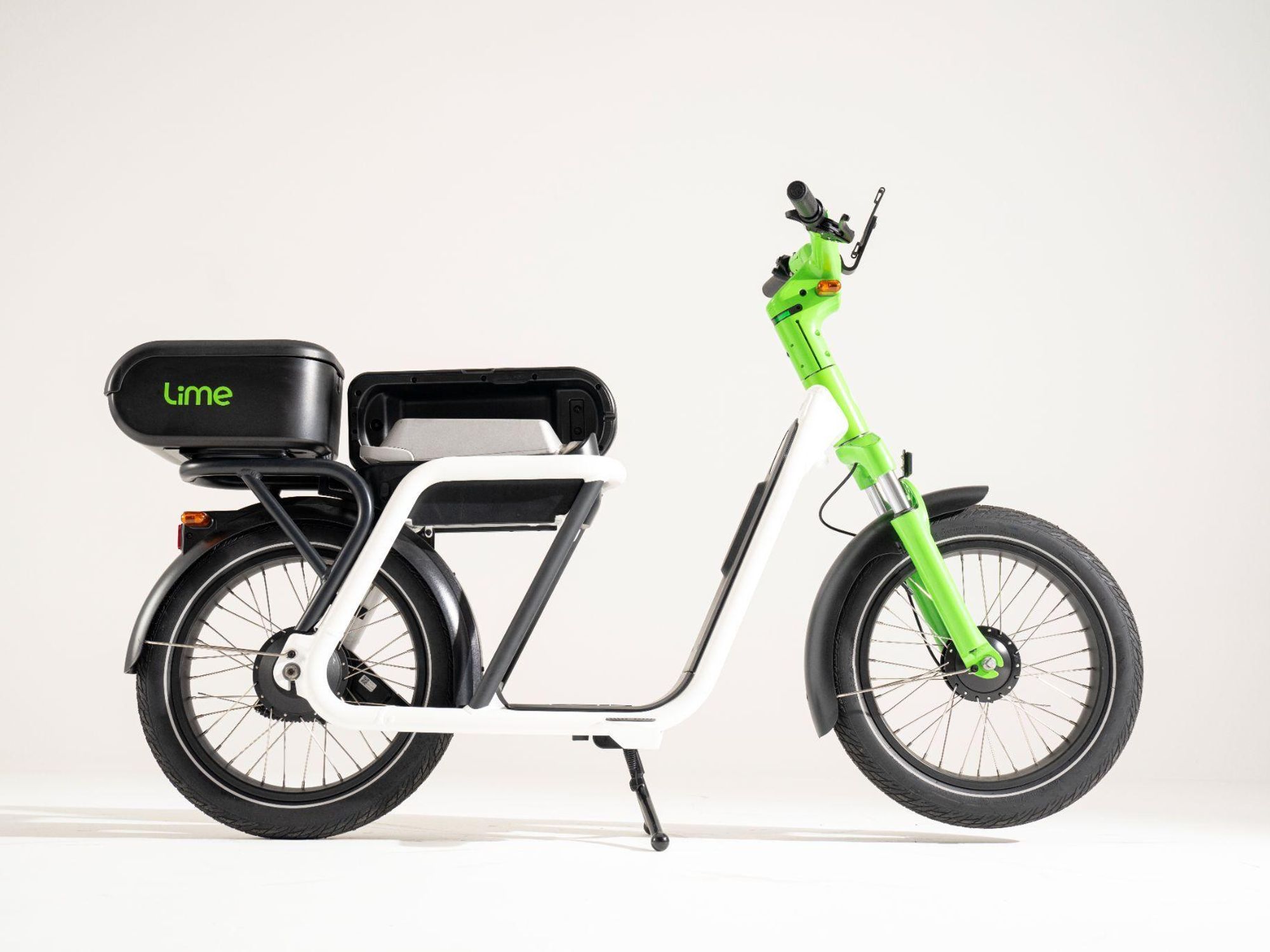 Lime Piloting New Electric Motorbike in Long Beach