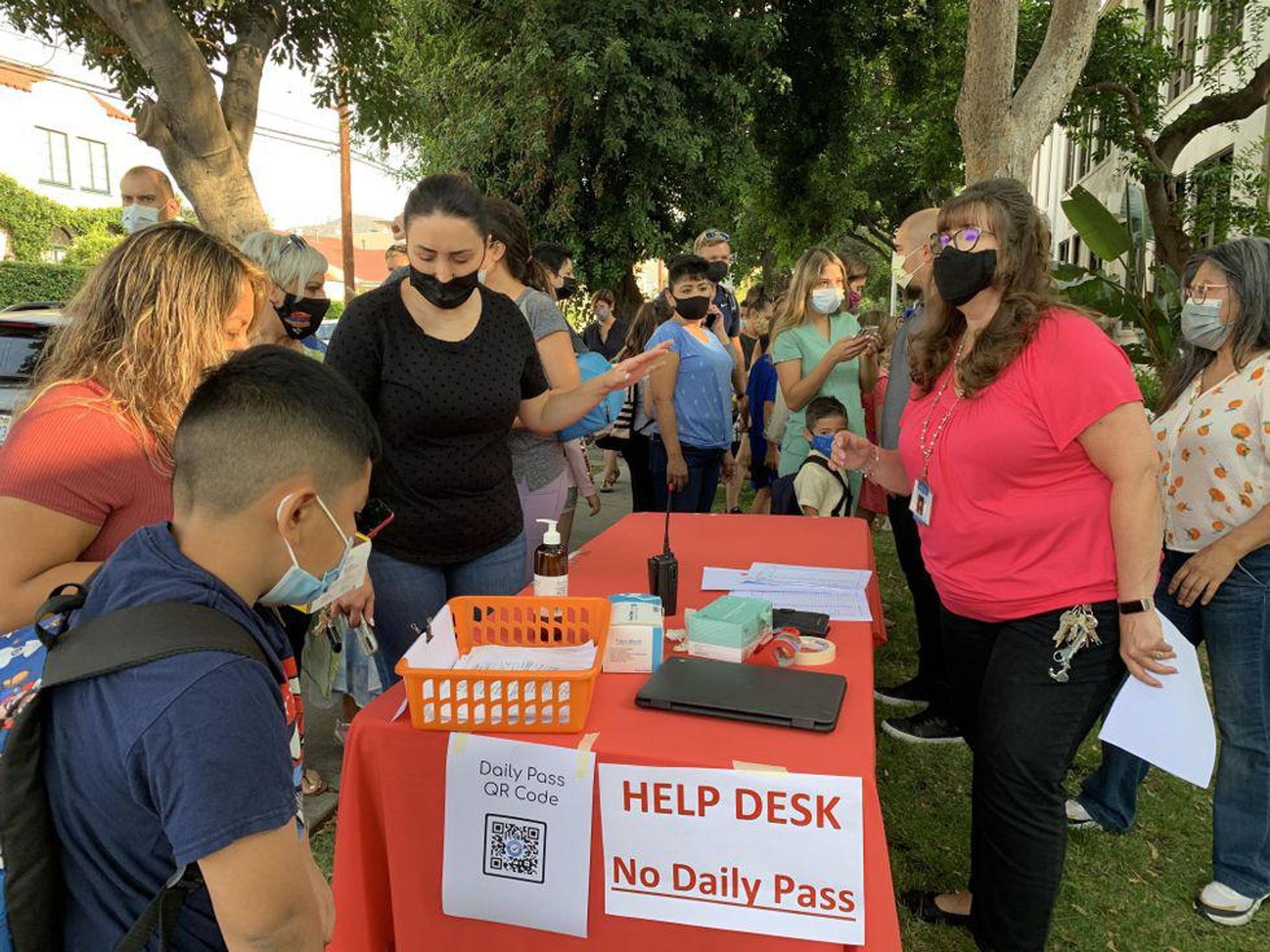 Long Lines at LA Schools as 'Daily Pass' Servers Crash, Leaving Thousands Struggling to Check-In