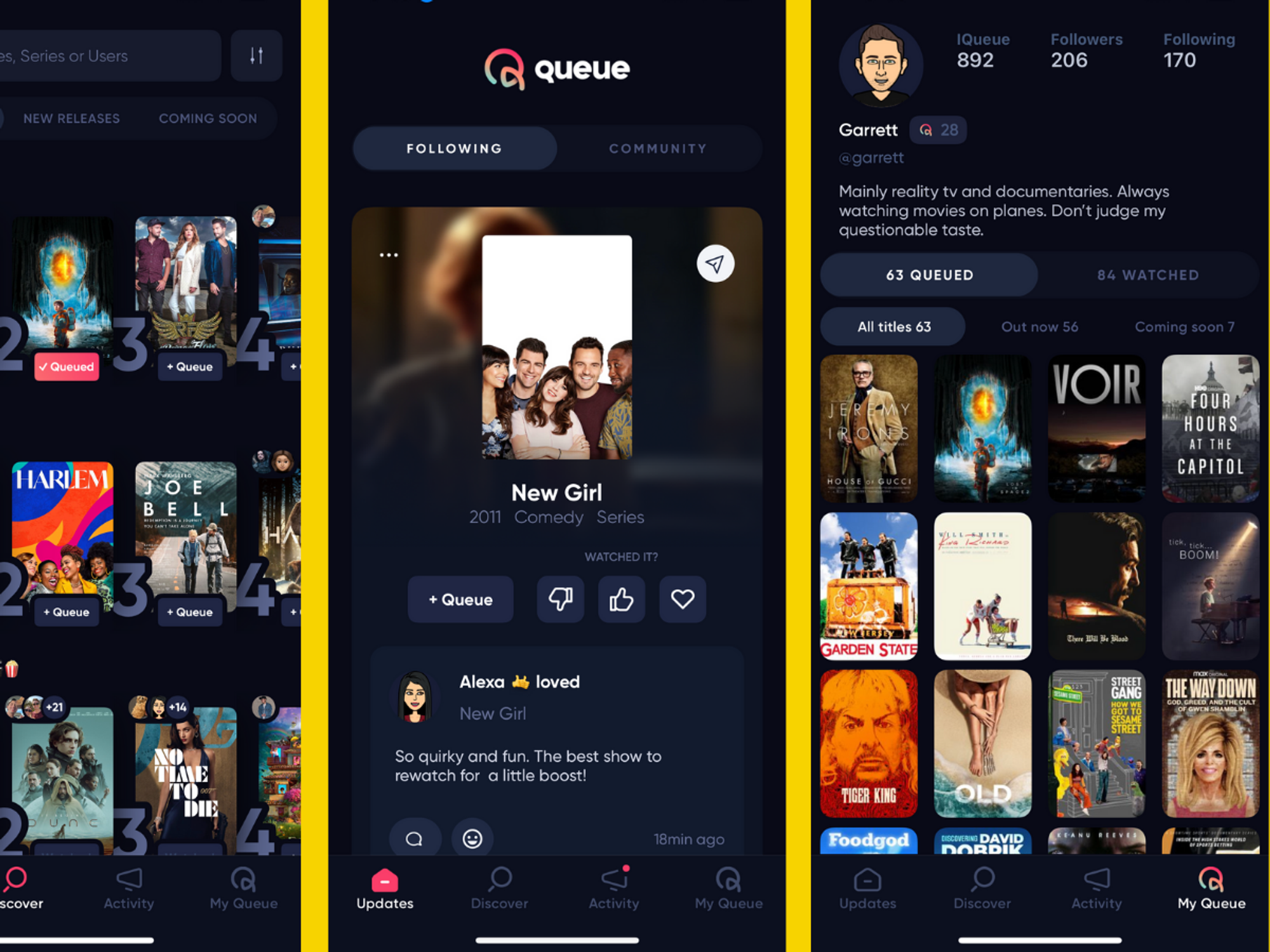 What's Trending on Streaming? The Queue App Will Tell You.
