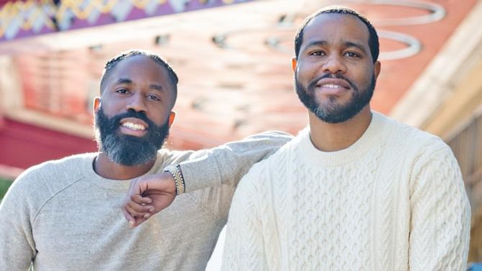 Rodney Williams (L) and Travis Holoway are the co-founders of SoLo.