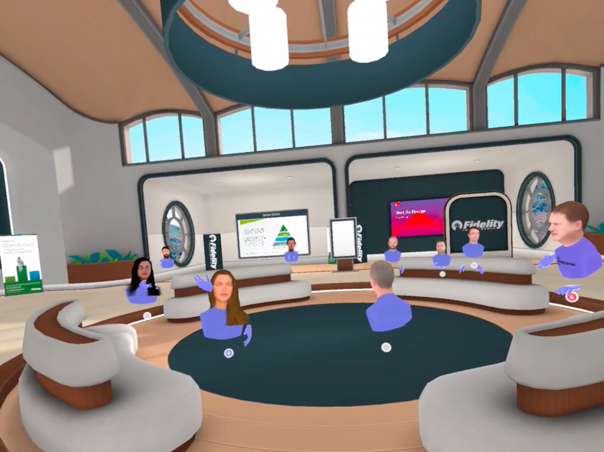 The Dead-Eyed Serenity of a VR Meeting Platform