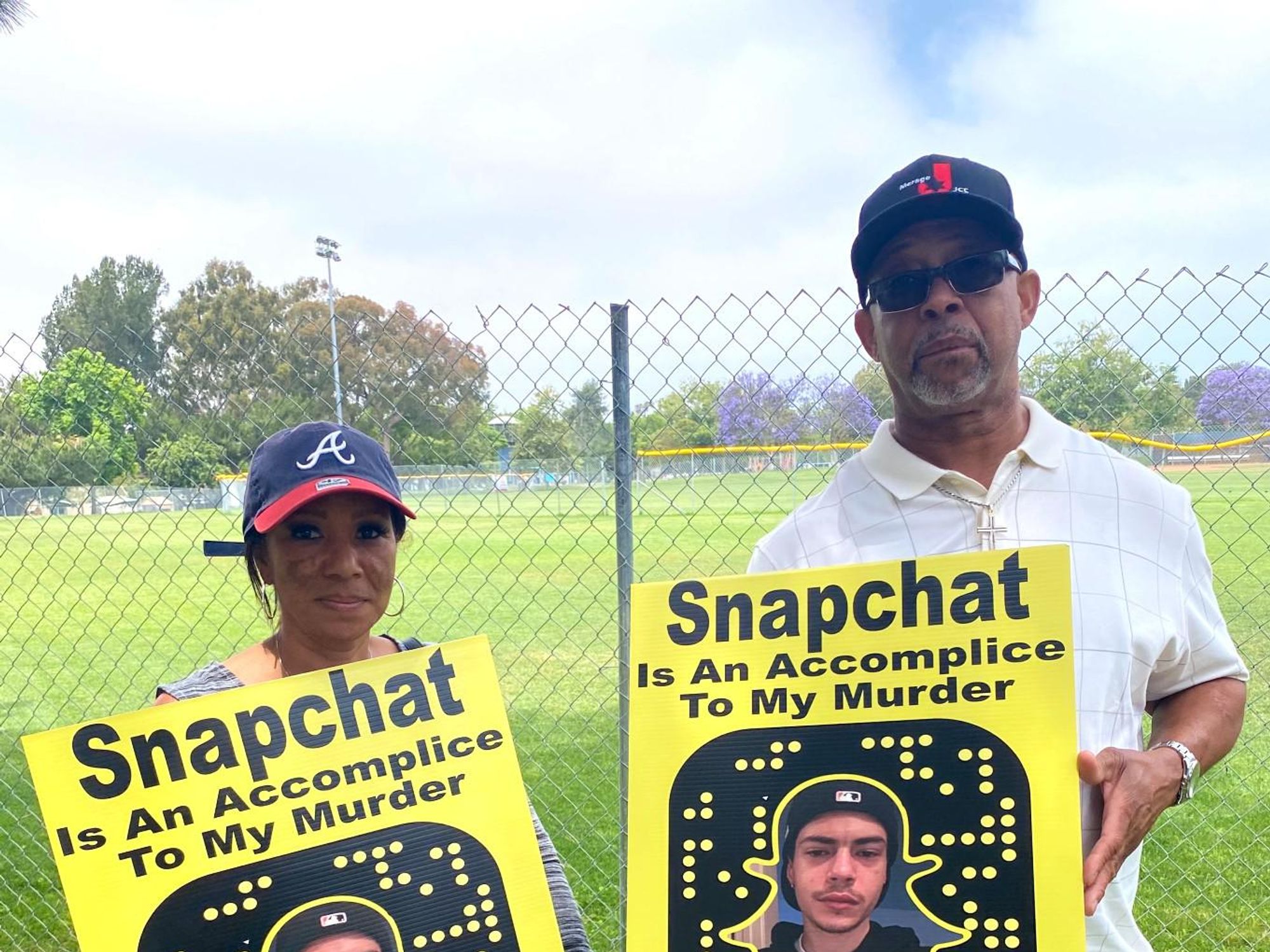 Snapchat protest