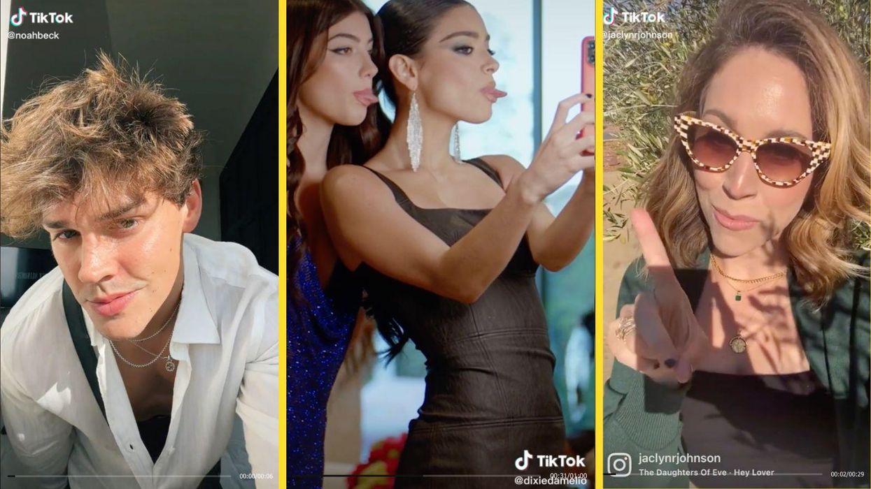 three big influencers on tiktok