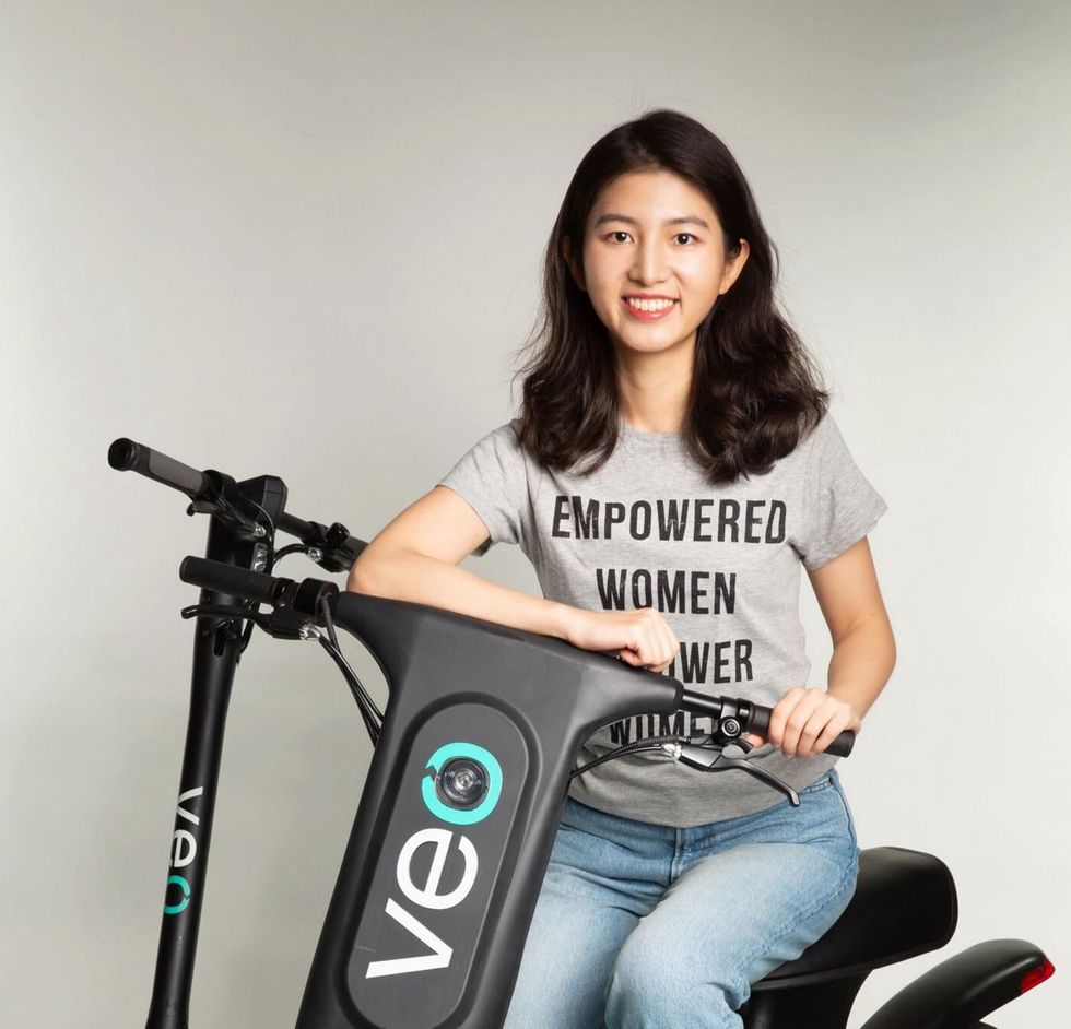 Veo CEO Candice Xie