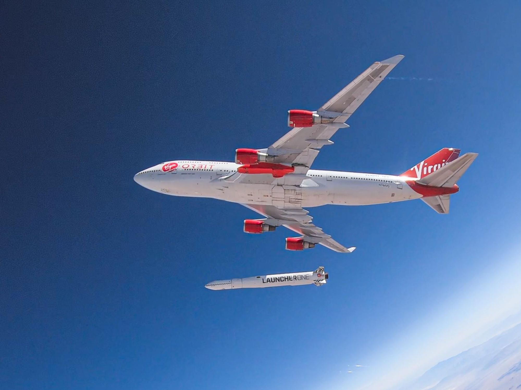 virgin orbit launcherone rocket