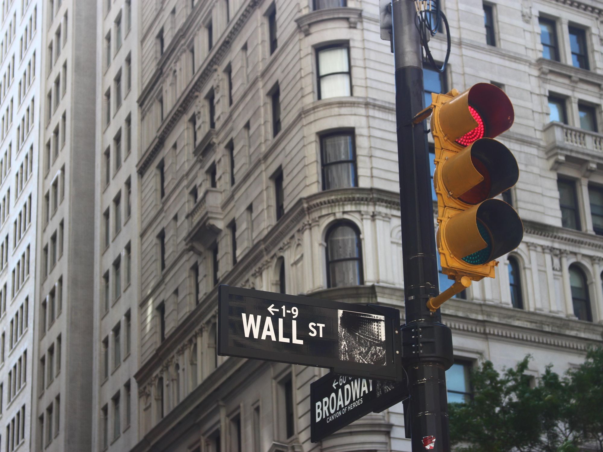 Wall Street Sign